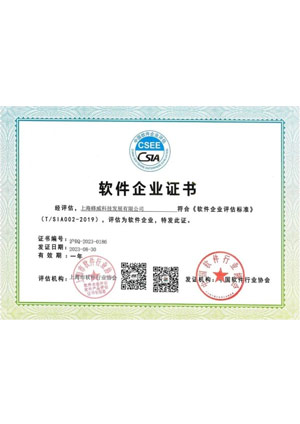 软件企业证书